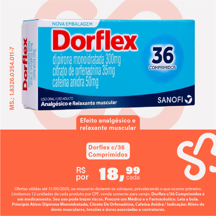 Dorflex c/36 Comprimidos