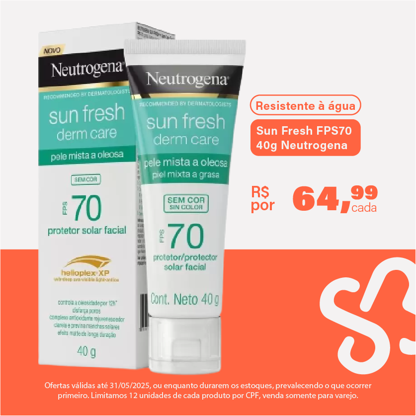 Sun Fresh FPS70 40g Neutrogena