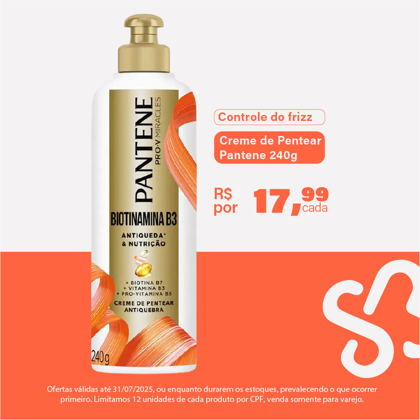 Creme de Pentear Pantene 240g