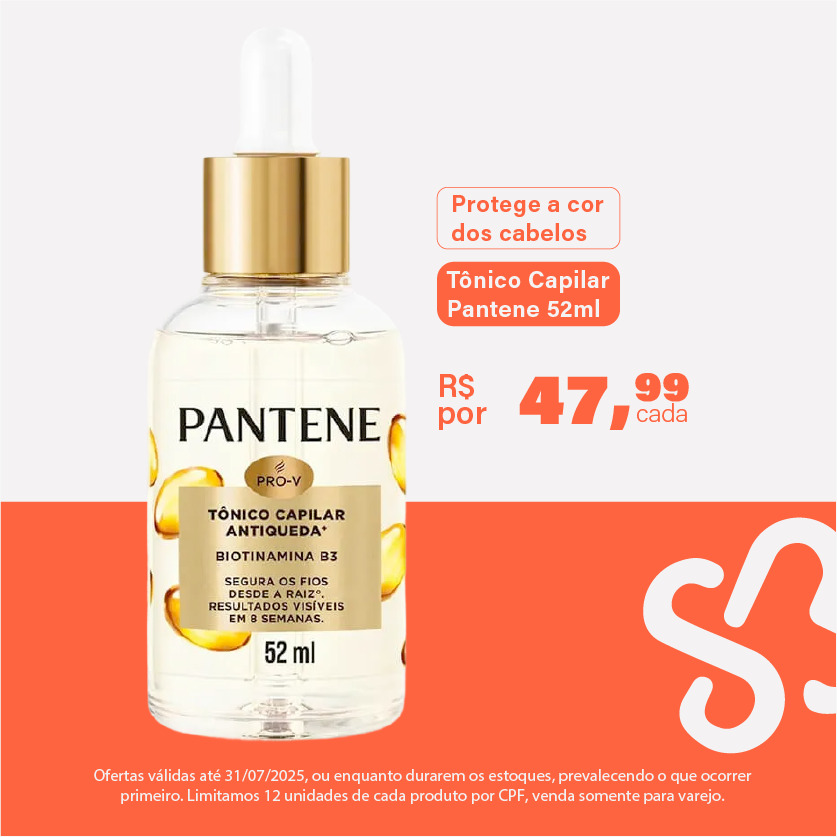 Tônico Capilar Pantene 52ml