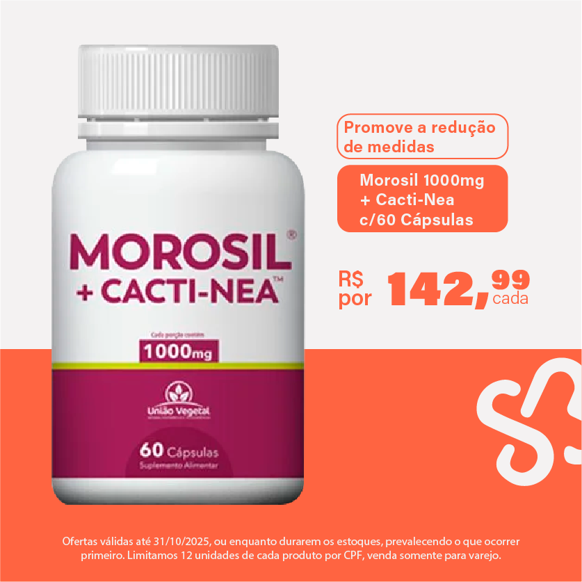 Morosil 1000mg + Cacti-Nea c/60 Cápsulas